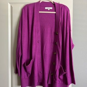 NWOT Pink Cardigan